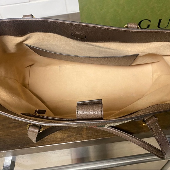 GUCCI OPHIDIA GG MEDIUM TOTE - Picture 3 of 5